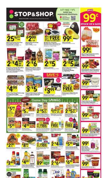 Stop & Shop Flyer - 01/16/2026 - 01/22/2026.