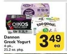 Dannon Greek Yogurt