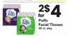 Puffs Facial Tissues