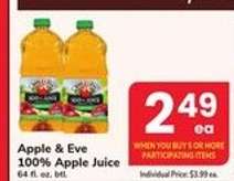 Apple & Eve 100% Apple Juice