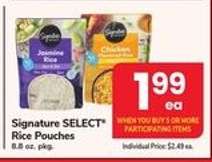 Signature SELECT Rice Pouches