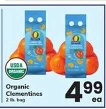 Organic Clementines