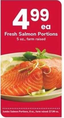 Fresh Salmon Portions