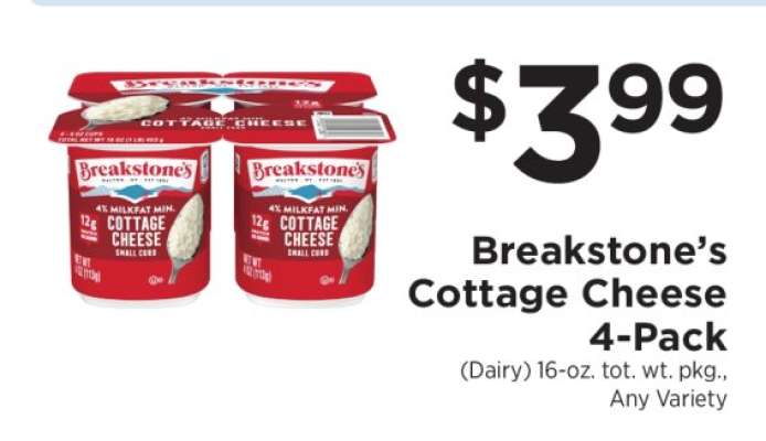 Breakstone’s Cottage Cheese 4-Pack