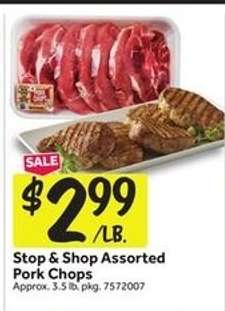 Stop & Shop Assorted Pork Chops