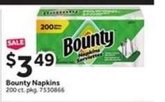 Bounty Napkins