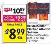 Bristol Cedar Planked Atlantic Salmon