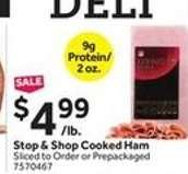 Stop & Shop Cooked Ham