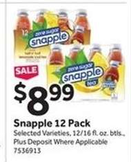 Snapple 12 Pack