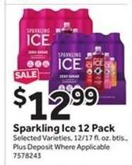 Sparkling Ice 12 Pack
