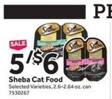 Sheba Cat Food
