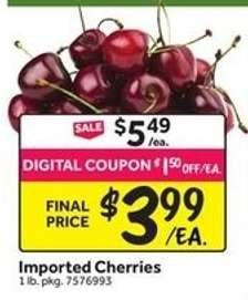 Imported Cherries