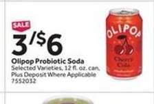 Olipop probiotic soda