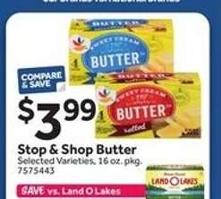 Stop & Shop Butter