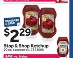 Stop & Shop Ketchup
