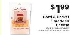 Bowl & Basket Shredded Cheese