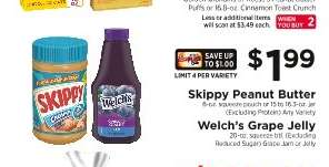 Skippy Peanut Butter / Welch’s Grape Jelly