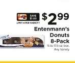 Entenmann’s Donuts 8 Pack