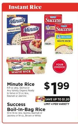 Minute Rice / Success Boil-in-Bag Rice