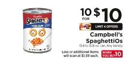 Campbell's Spaghettios