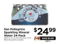 San Pellegrino Sparkling Mineral Water 24-Pack