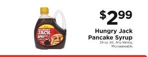Hungry Jack Pancake Syrup