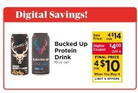 Bucked Up Protein Drink