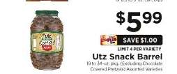 Utz Snack Barrel