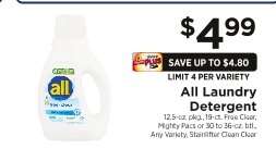 all Laundry Detergent