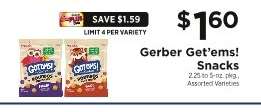 Gerber Get'ems! Snacks