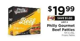 Philly Gourmet Beef Patties