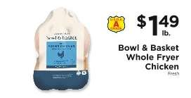 Bowl & Basket Whole Fryer Chicken