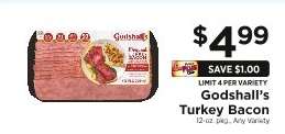 Godshall's Turkey Bacon