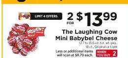 The Laughing Cow Mini Babybel Cheese