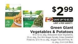 Green Giant Vegetables & Potatoes