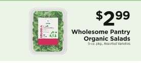 Wholesome Pantry Organic Salads