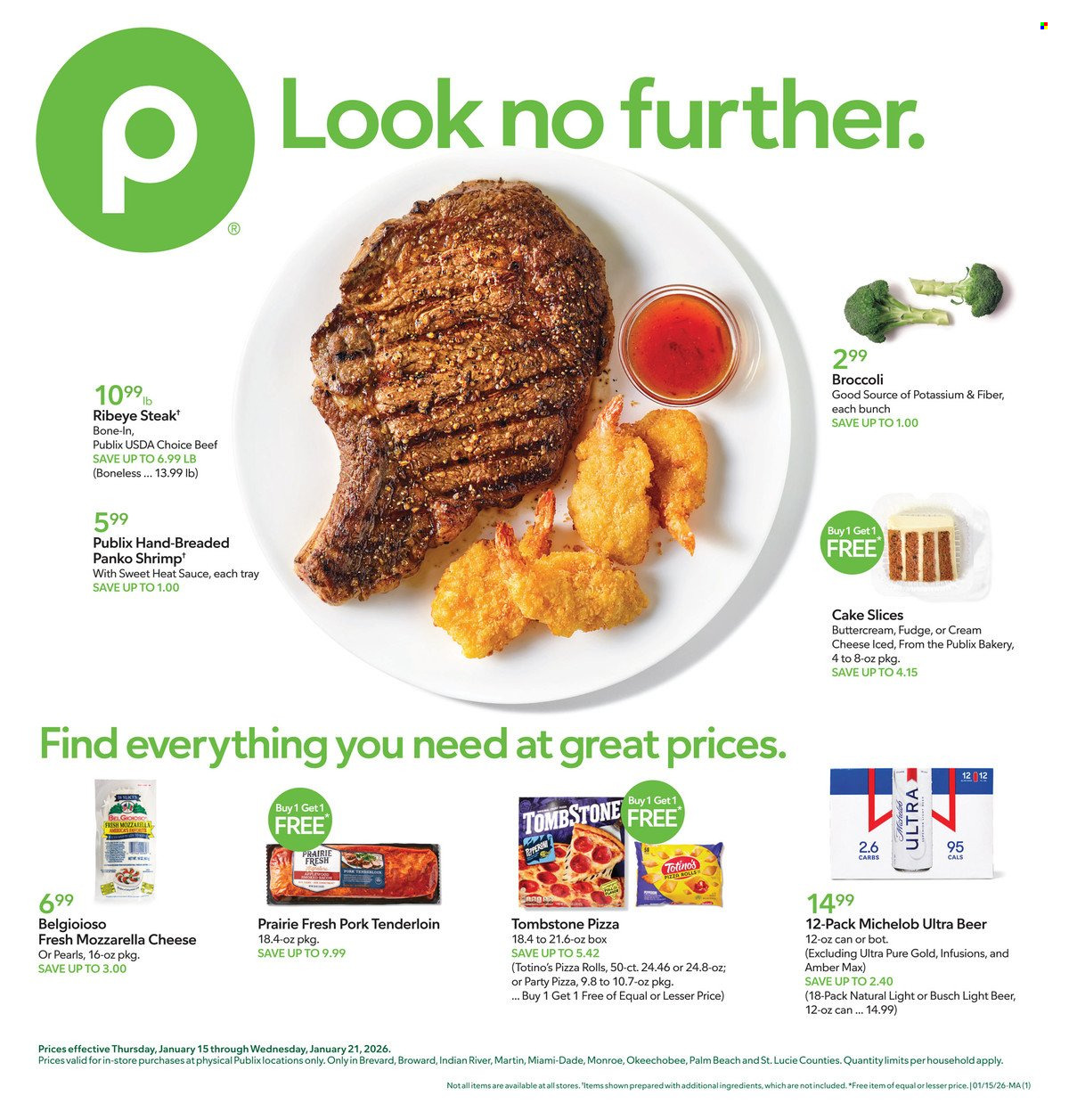 Publix ad - 01/15/2026 - 01/21/2026. Page 1