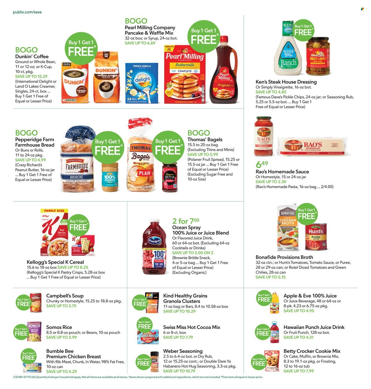 Publix ad - 01/15/2026 - 01/21/2026. Page 12
