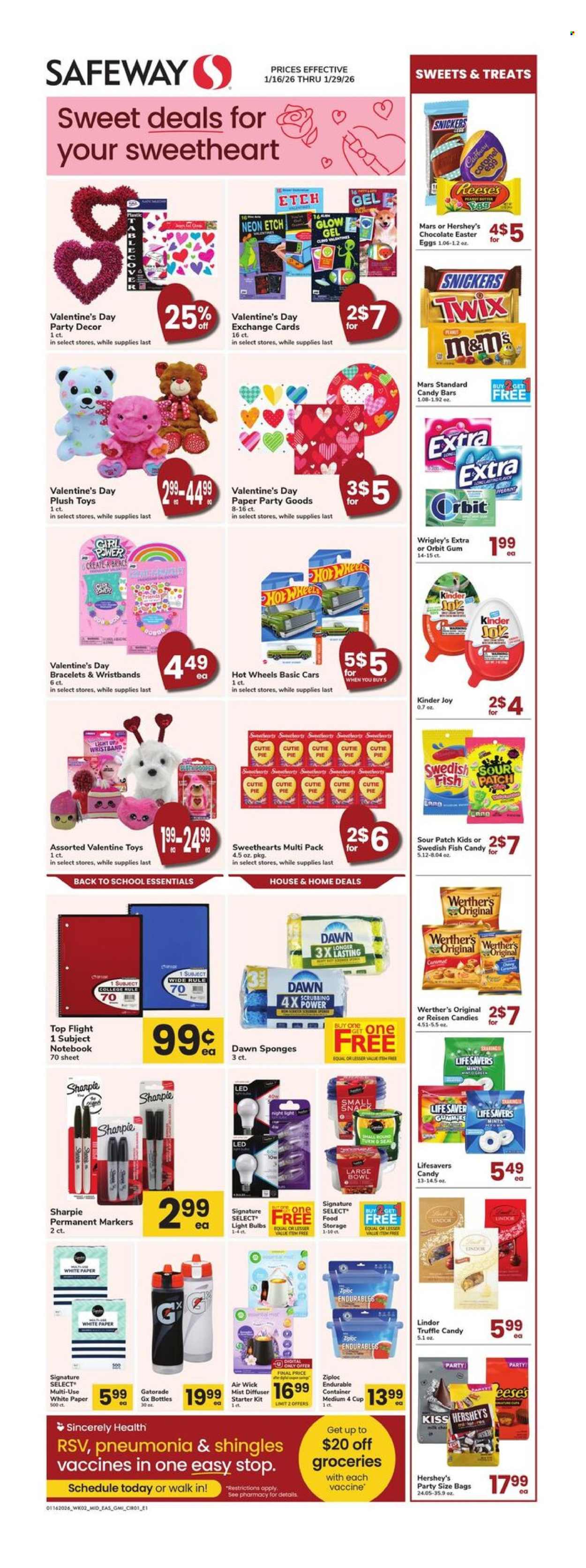 Safeway ad - 01/16/2026 - 01/29/2026. Page 1