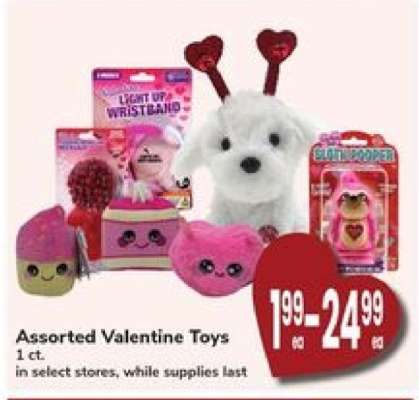 Assorted Valentine Toys