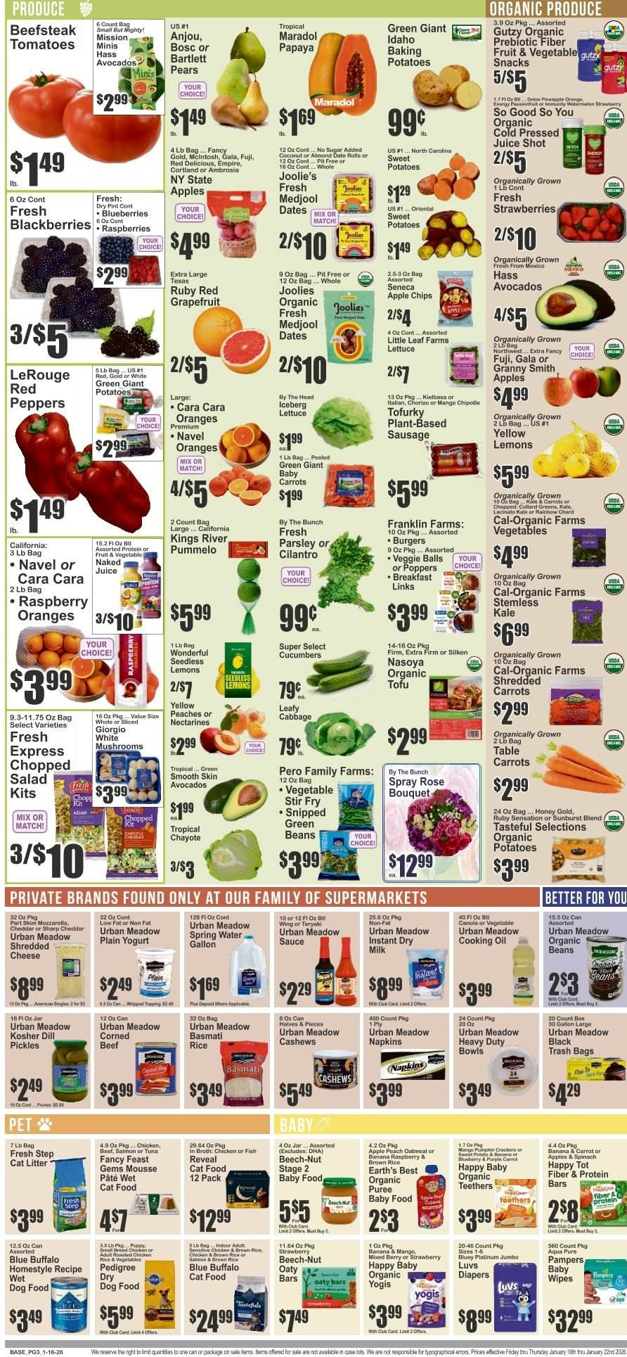 Key Food ad - 01/16/2026 - 01/22/2026. Page 4