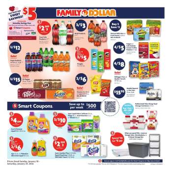 Family Dollar Flyer - 01/18/2026 - 01/24/2026.
