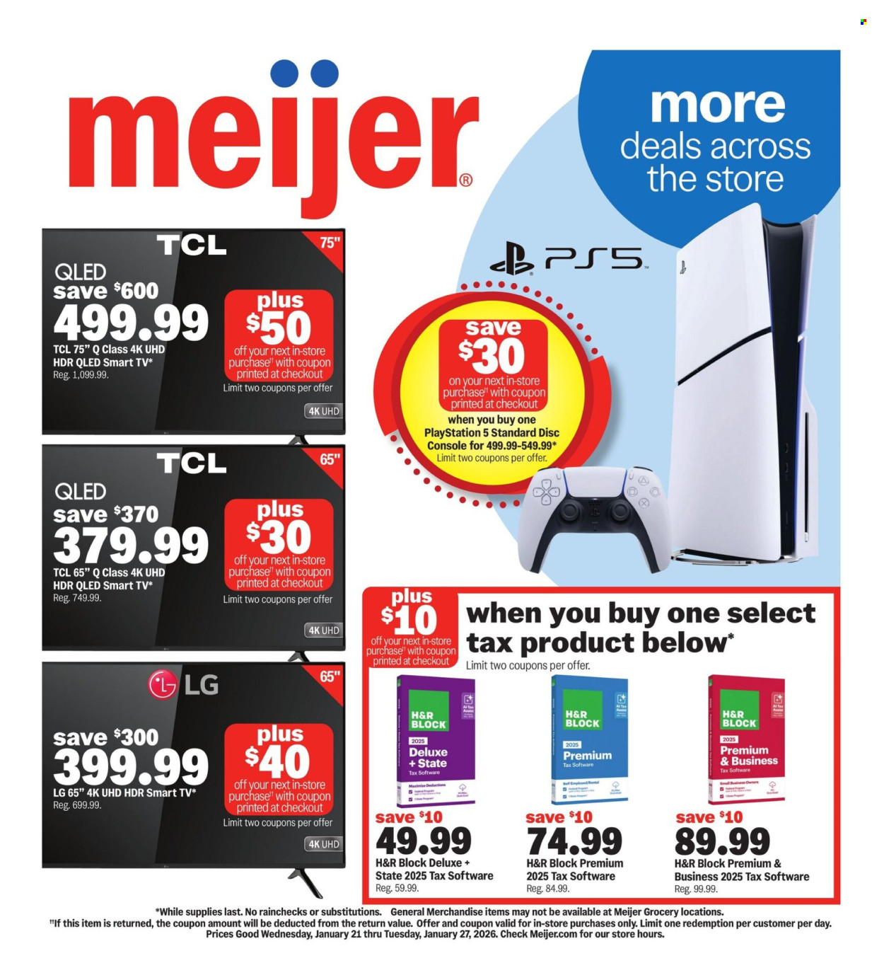 Meijer ad - 01/21/2026 - 01/27/2026. Page 1
