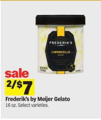 Frederik's by Meijer Gelato