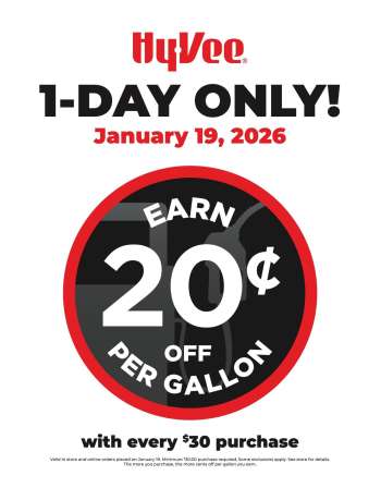 Hy-Vee Flyer - 01/19/2026 - 01/19/2026.