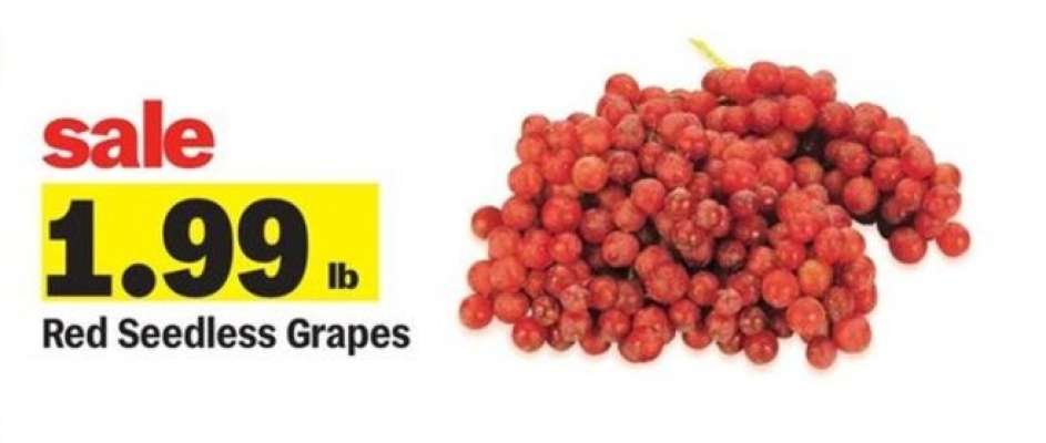 Red Seedless Grapes