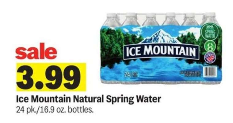 Ice Mountain Natural Spring Water