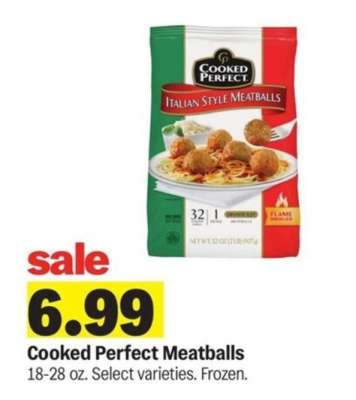 Cooked Perfect Meatballs