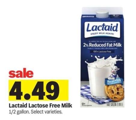 Lactaid Lactose Free Milk,