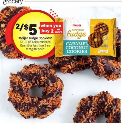 Meijer Fudge Cookies